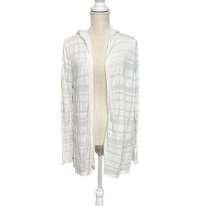 Sheer‎ Hooded Cardigan